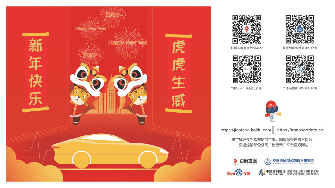百度地图2022春节假期出行指南(图8)