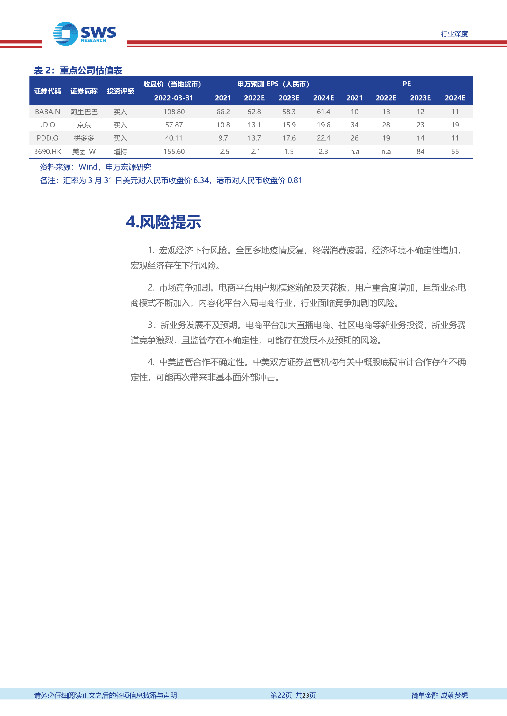 商贸零售行业2021Q4互联网电商业绩总结：效率至上，高质量增长(图22)
