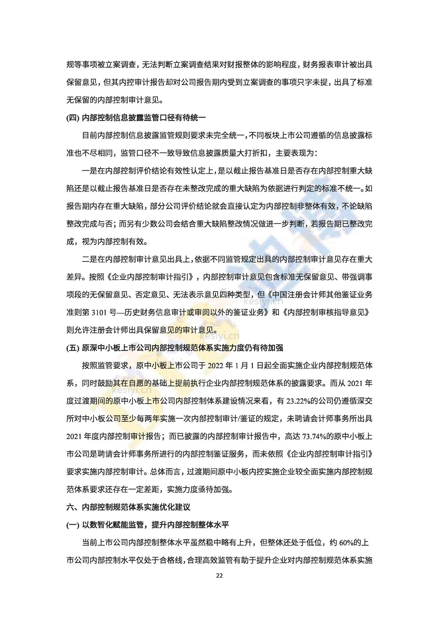 2022年中国上市公司内部控制白皮书-DIB迪博 2022年中国上市公司内部控制白皮书-DIB迪博