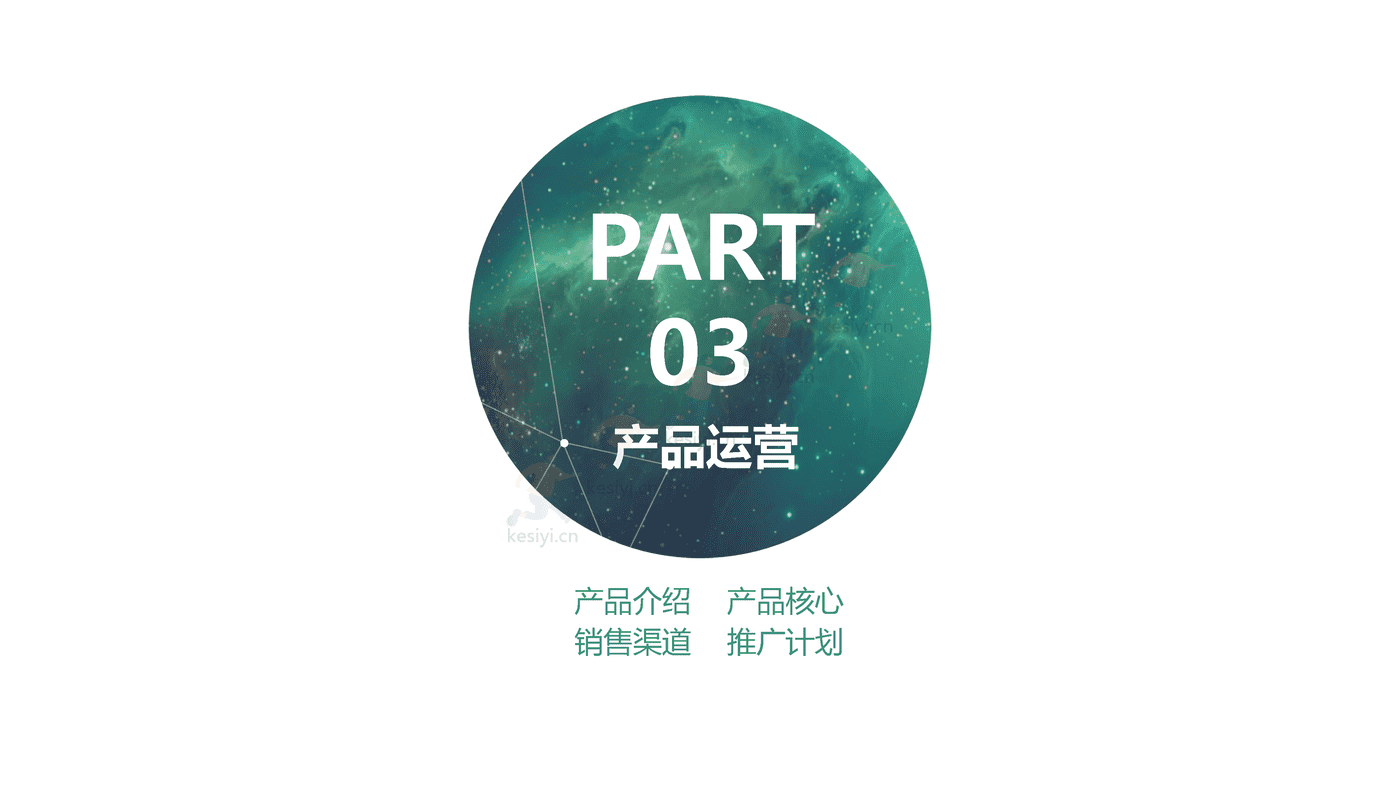 绿色商业创业计划书 赠送可编辑商务图标