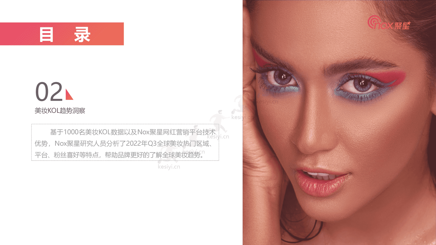 2022Q3美妆品牌KOL营销数据报告-Nox聚星 2022Q3美妆品牌KOL营销数据报告-Nox聚星