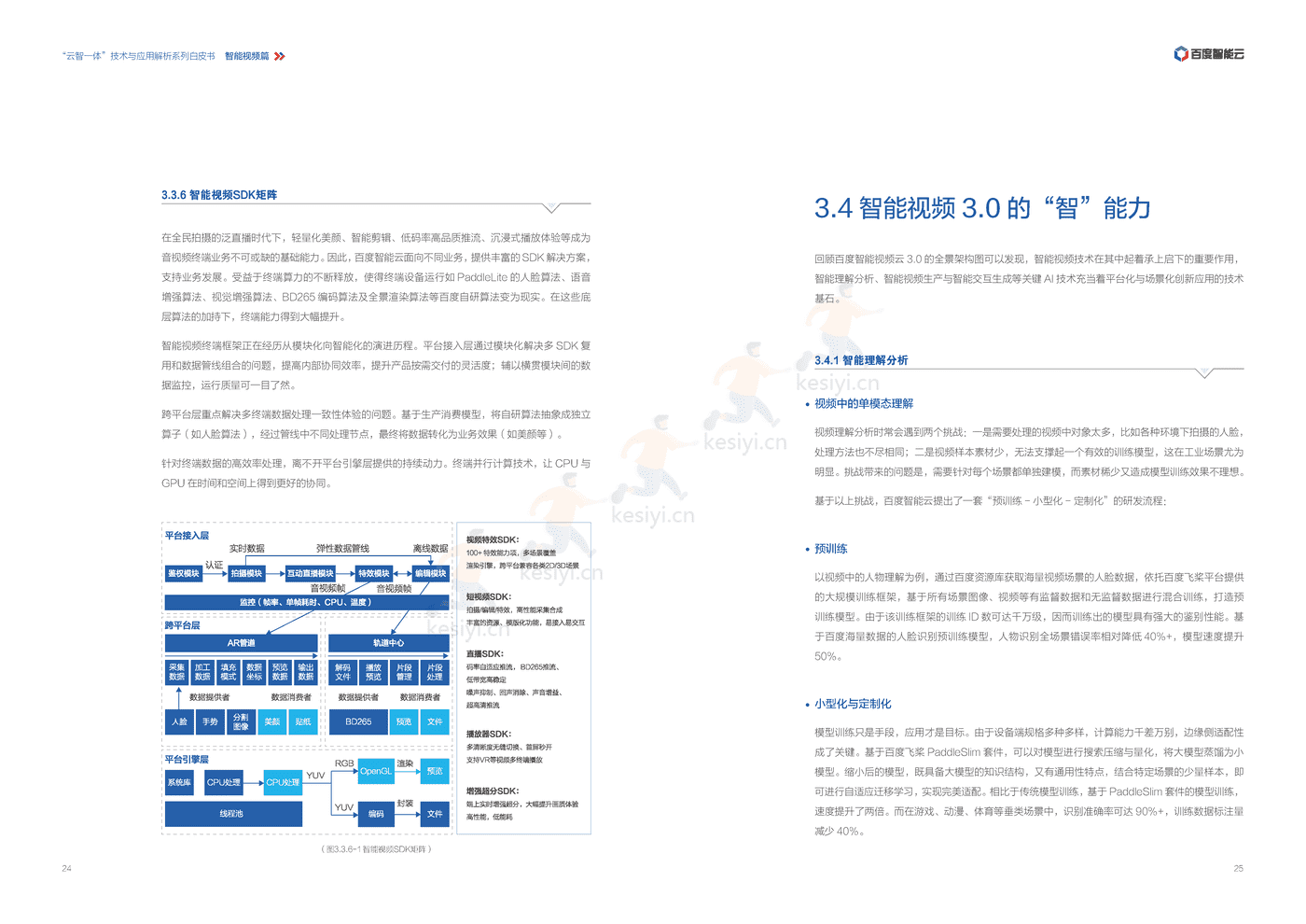 人工智能行业全场景智能视频篇:“云智一体”技术与应用解析系列白皮书-百度 人工智能行业全场景智能视频篇:“云智一体”技术与应用解析系列白皮书-百度