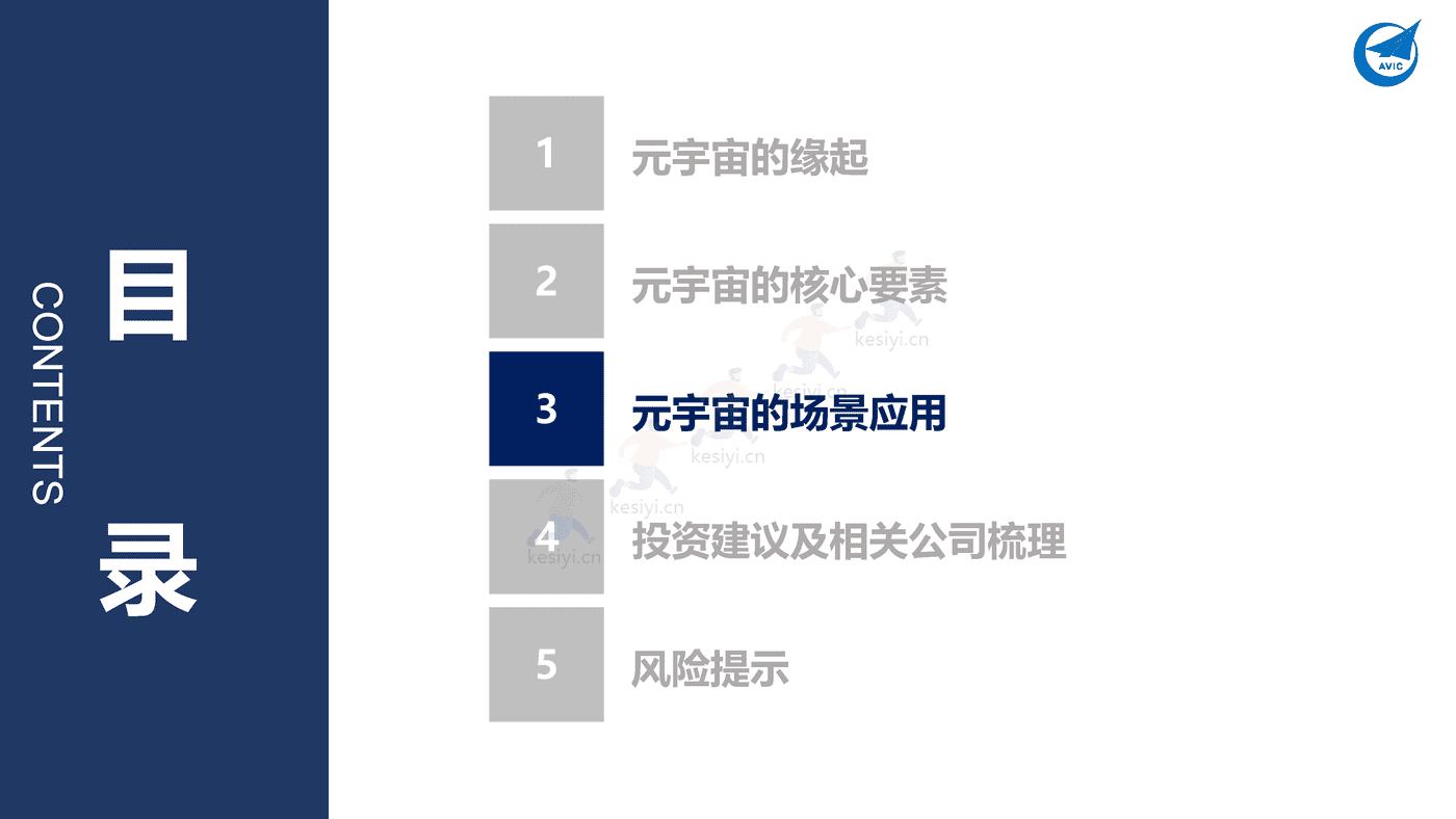 元宇宙行业应用场景的投资框架-中航证券 元宇宙行业应用场景的投资框架-中航证券