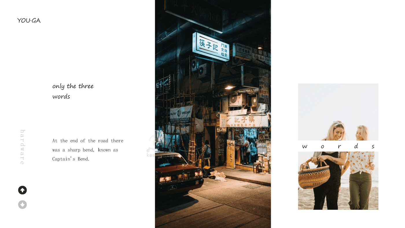 简约艺术创意类PPT模板
