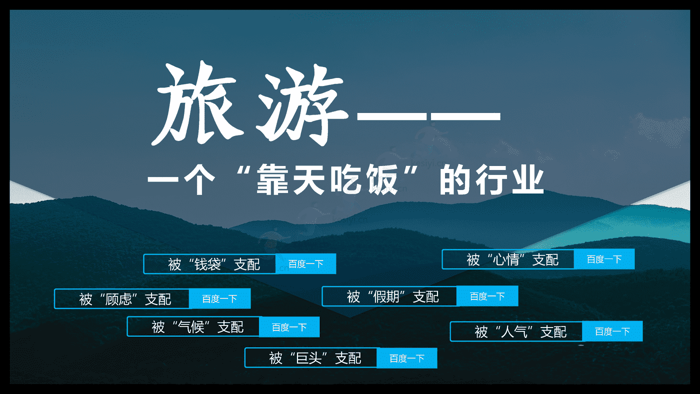 旅游行业百度营销策略 旅游行业百度营销策略