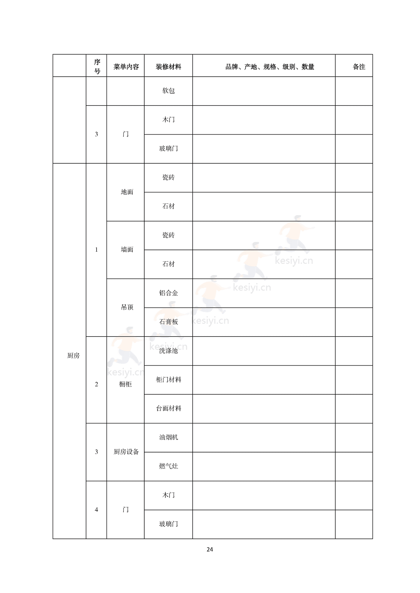 浙江省商品房买卖合同(预售)示范文本