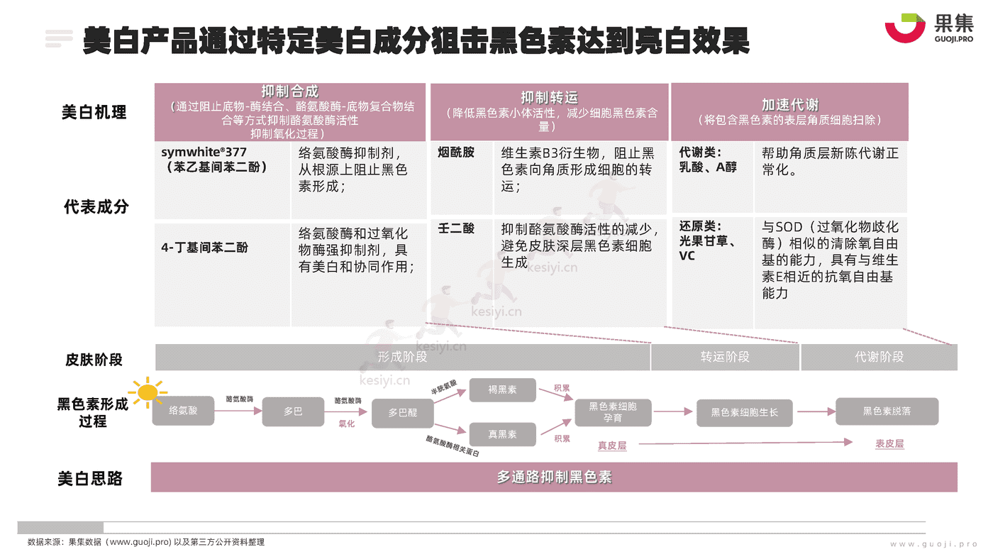化妆品行业功效护肤营销专题:2022年1_10月美白研究报告-果集 化妆品行业功效护肤营销专题:2022年1_10月美白研究报告-果集