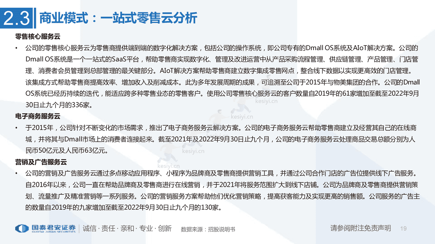 一文看懂多点招股书:亚洲最大零售服务商,数字化升级赋能零售业-国泰君安 一文看懂多点招股书:亚洲最大零售服务商,数字化升级赋能零售业-国泰君安