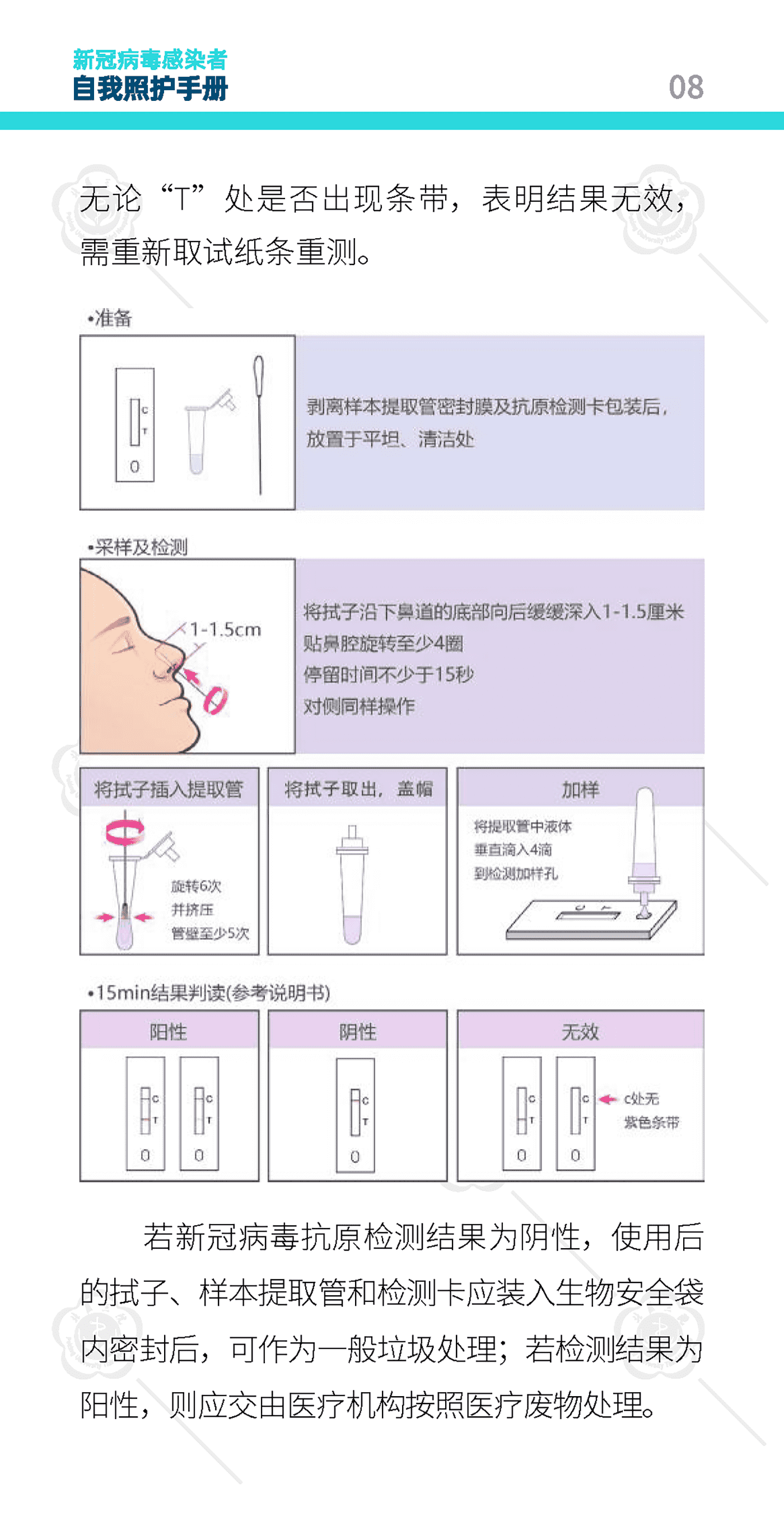 新冠病毒感染者自我照护手册-北京大学第三医院 新冠病毒感染者自我照护手册-北京大学第三医院