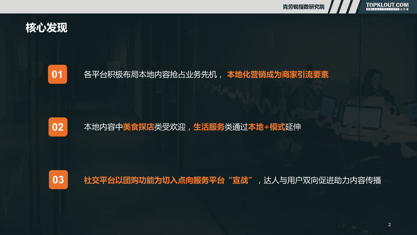 克劳锐:社交媒体本地化内容营销研究 克劳锐:社交媒体本地化内容营销研究