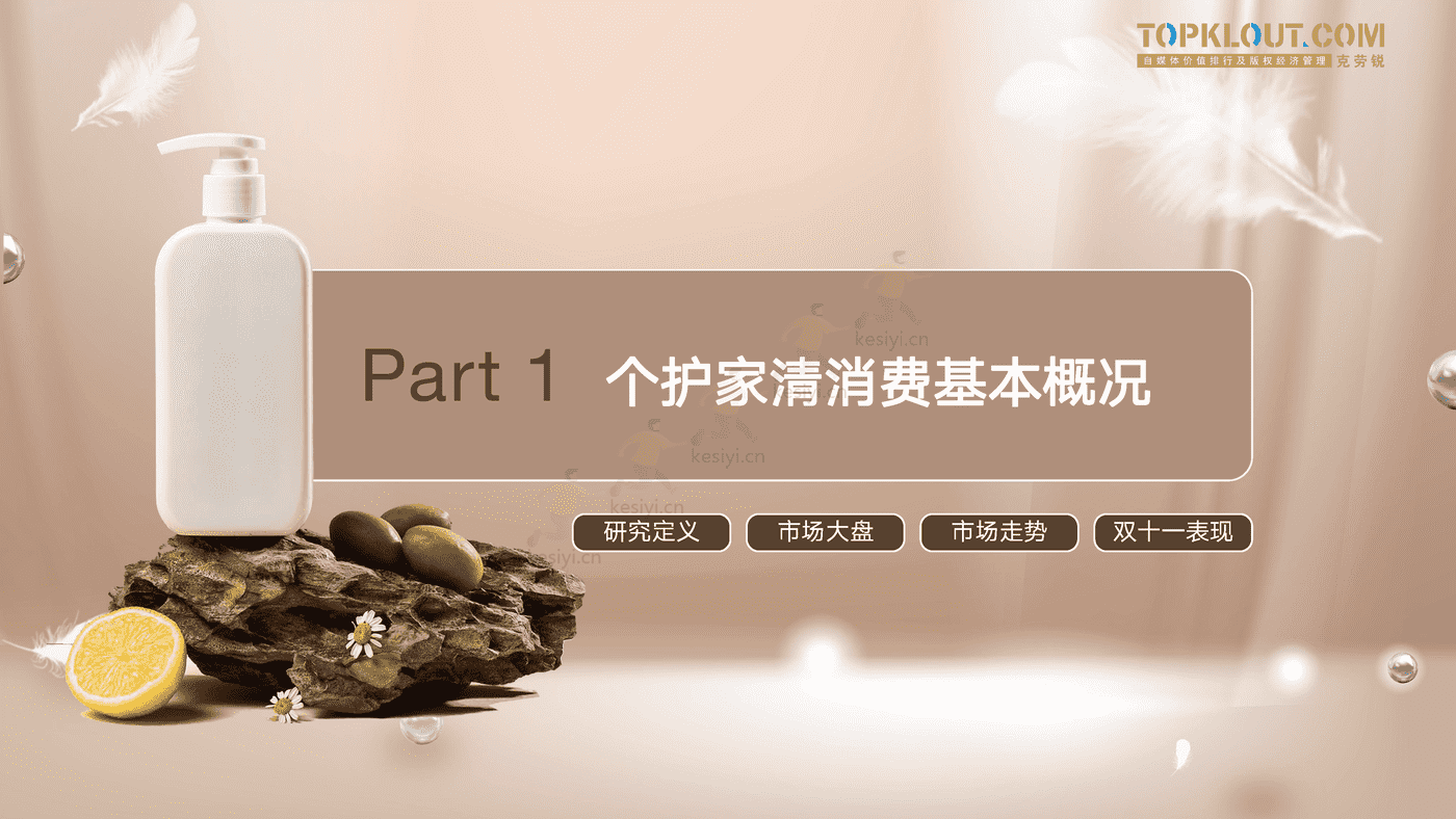 克劳锐:个护家清线上内容营销研究报告 克劳锐:个护家清线上内容营销研究报告