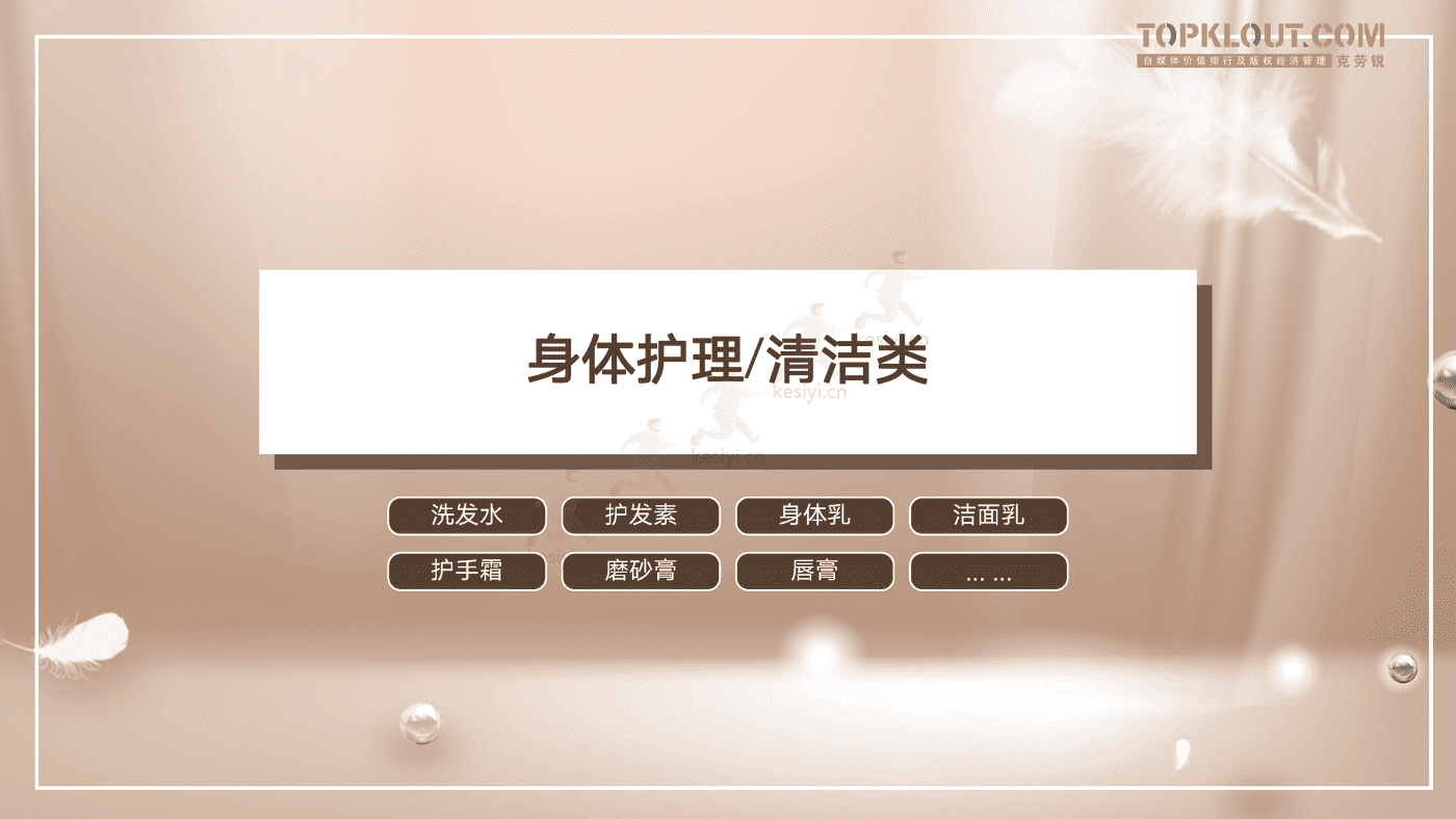 克劳锐:个护家清线上内容营销研究报告 克劳锐:个护家清线上内容营销研究报告