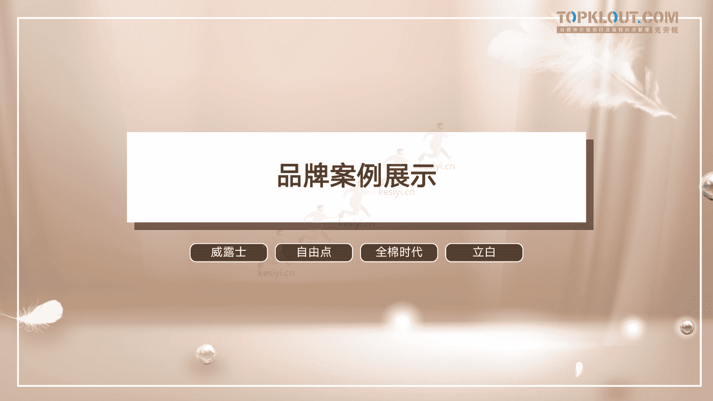 克劳锐:个护家清线上内容营销研究报告 克劳锐:个护家清线上内容营销研究报告