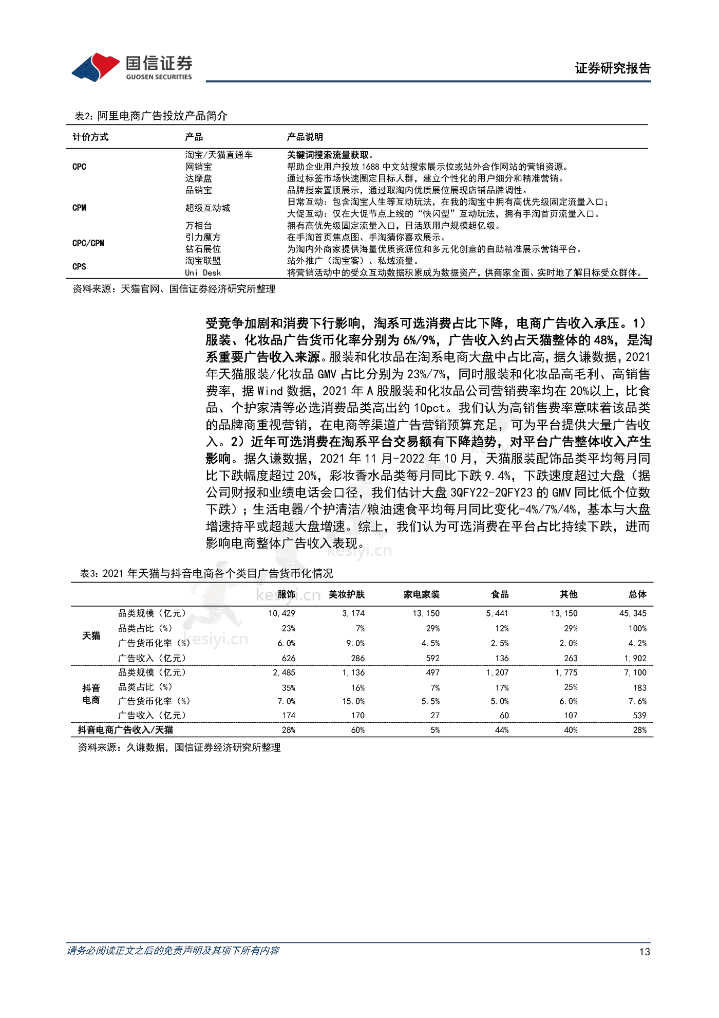 阿里巴巴-电商深度研究系列一,等待直播电商冲击的拐点,长期阿里基本盘难以撼动-国信证券 阿里巴巴-电商深度研究系列一,等待直播电商冲击的拐点,长期阿里基本盘难以撼动-国信证券