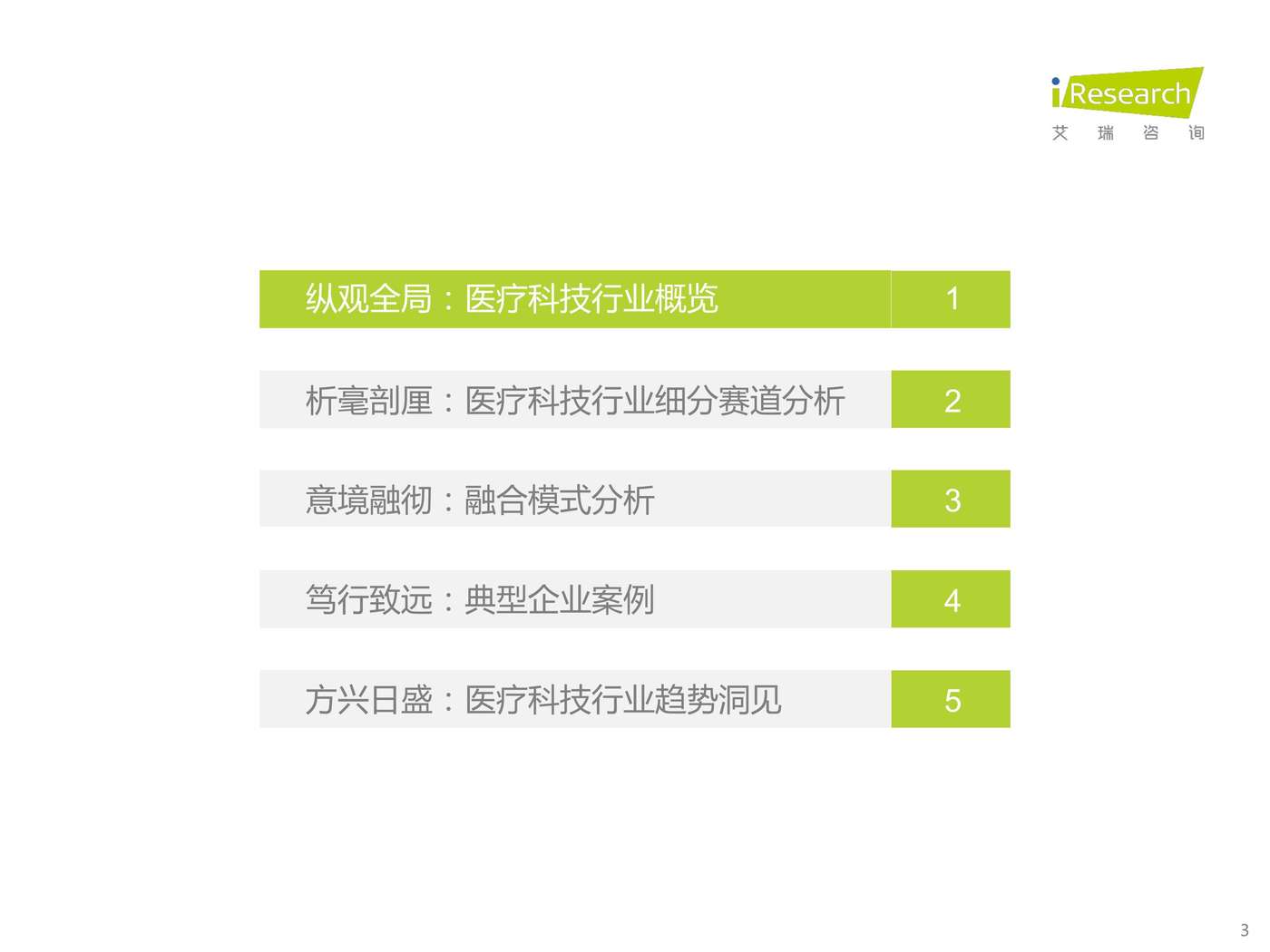 2022年中国医疗科技行业研究报告-艾瑞咨询 2022年中国医疗科技行业研究报告-艾瑞咨询