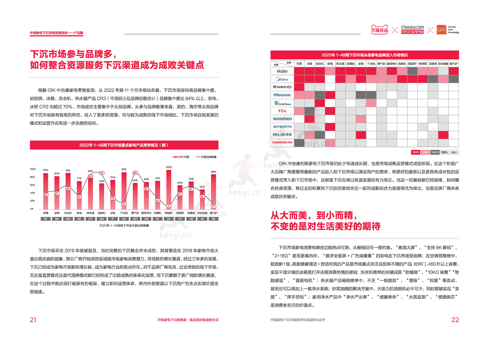 中国家电下沉市场美好生活趋势白皮书-天猫优品xGfK 中国家电下沉市场美好生活趋势白皮书-天猫优品xGfK