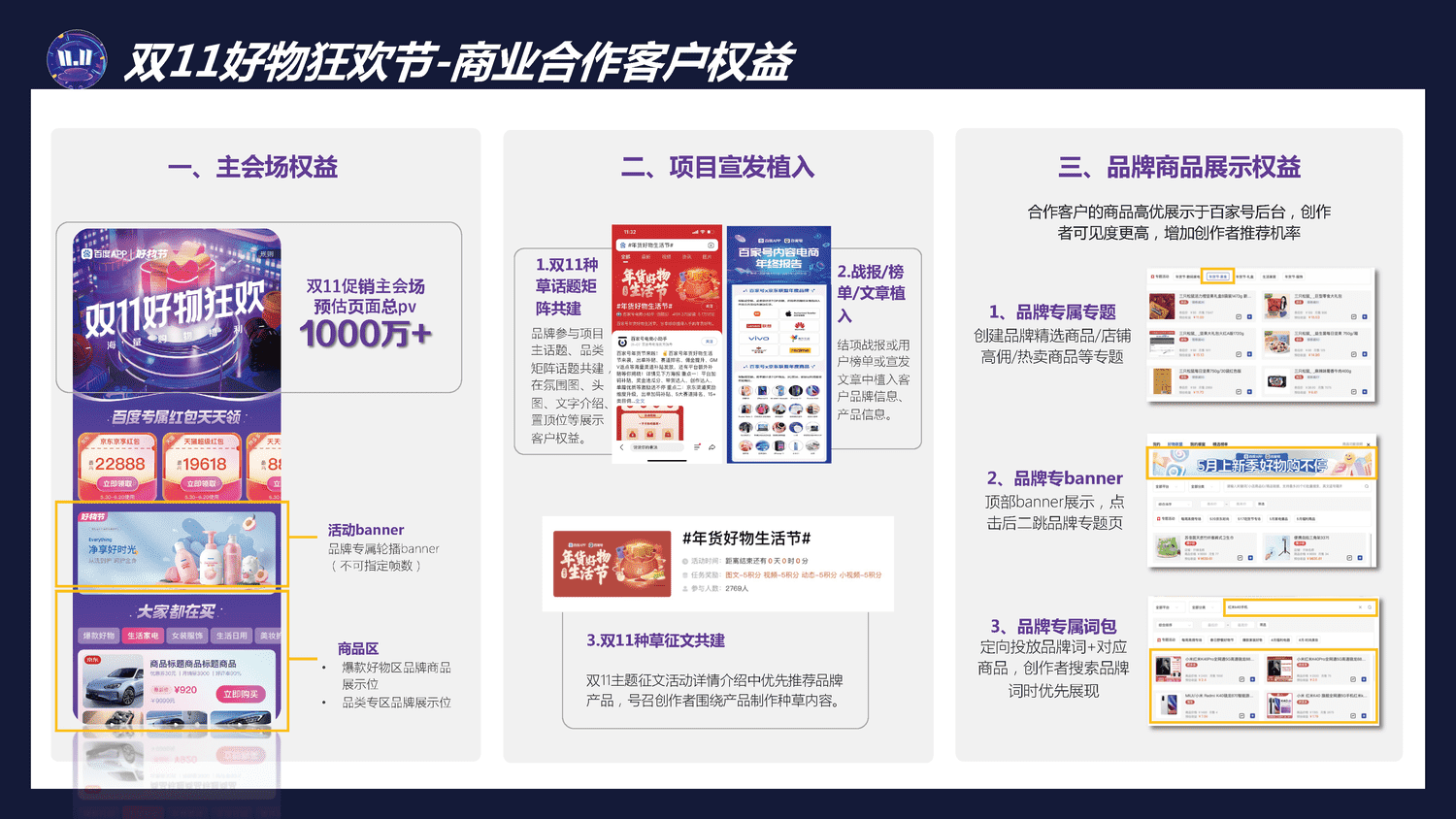 IT消费电子2022双11行业促销节点整合营销通案-百度营销 IT消费电子2022双11行业促销节点整合营销通案-百度营销