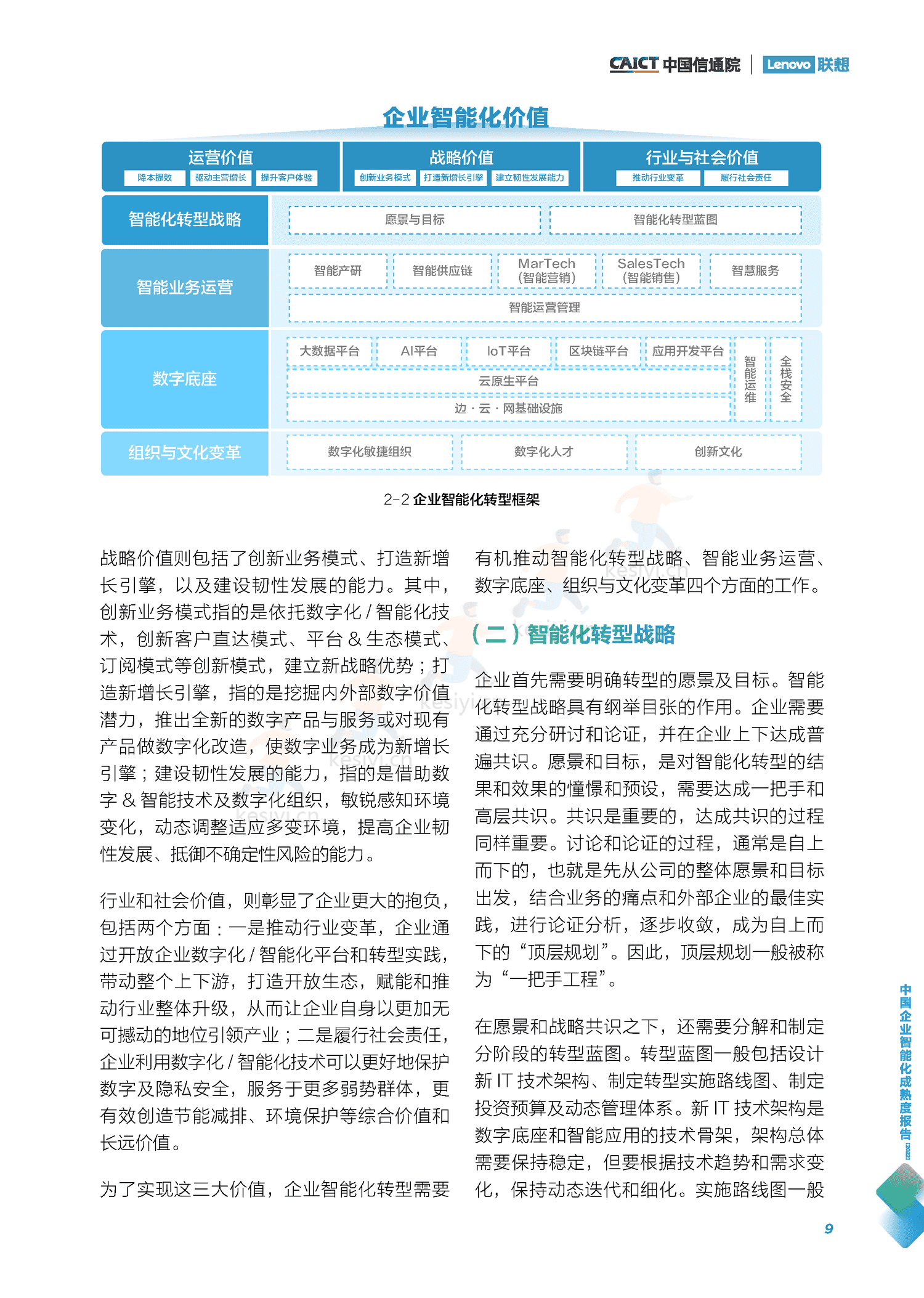 中国信通院&联想:中国企业智能化成熟度报告(2022) 中国信通院&联想:中国企业智能化成熟度报告(2022)