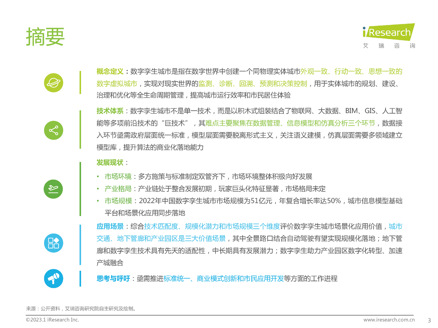 2023年中国数字孪生城市行业研究报告-艾瑞咨询 2023年中国数字孪生城市行业研究报告-艾瑞咨询