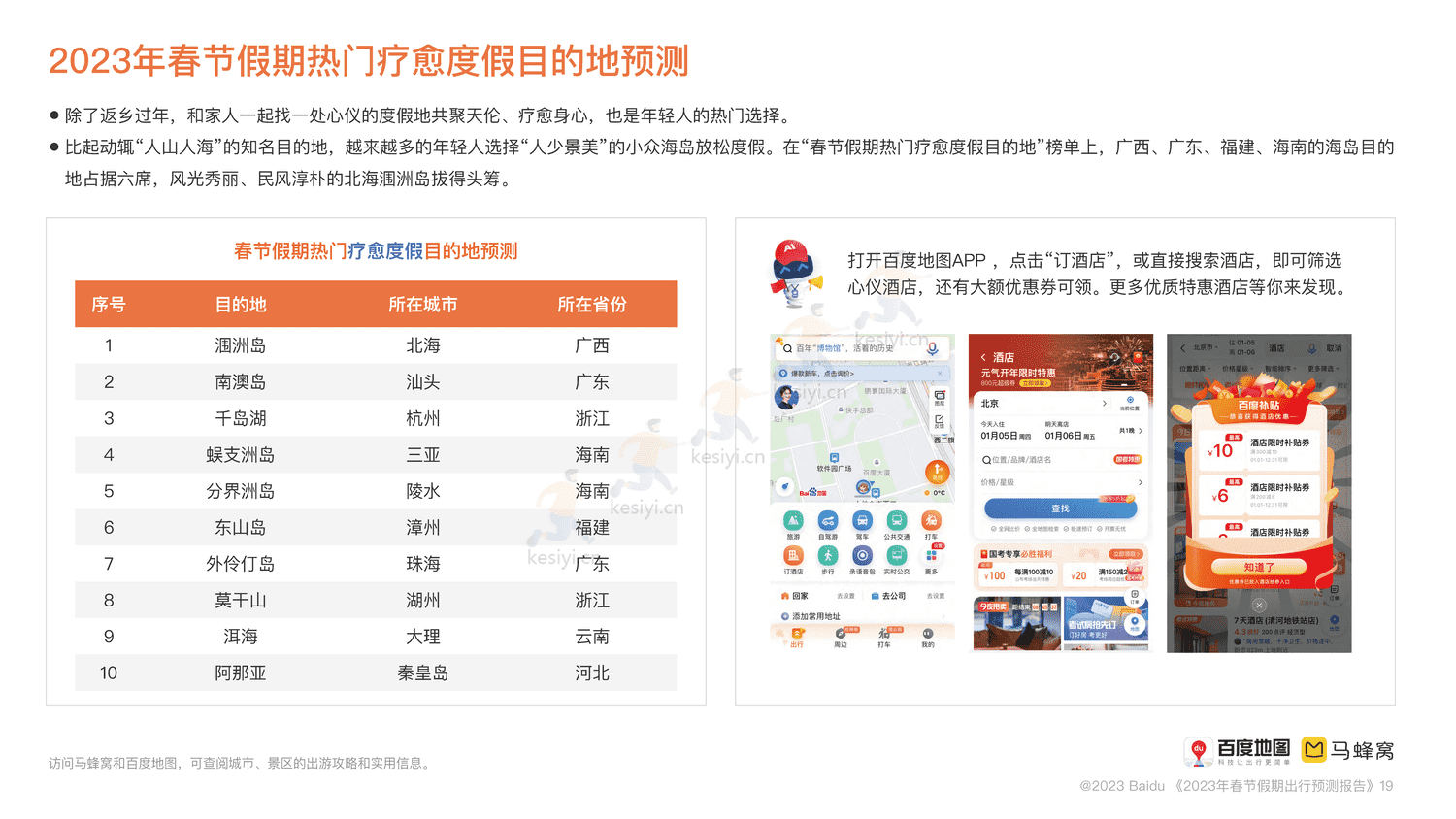 2023春节假期出行预测报告-百度地图 2023春节假期出行预测报告-百度地图