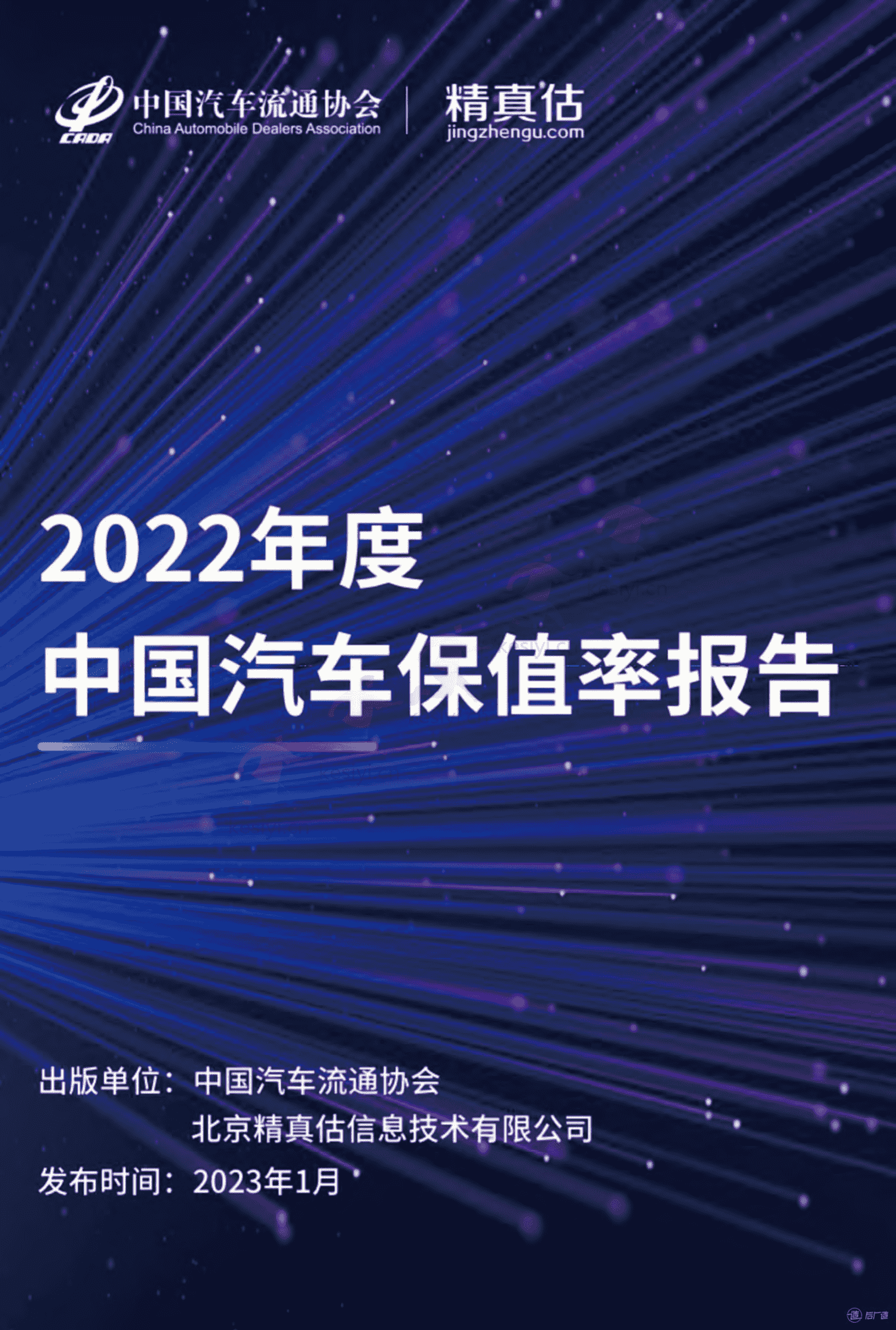 2022年度中国汽车品牌保值率报告-中国汽车流通协会&精真估 2022年度中国汽车品牌保值率报告-中国汽车流通协会&精真估