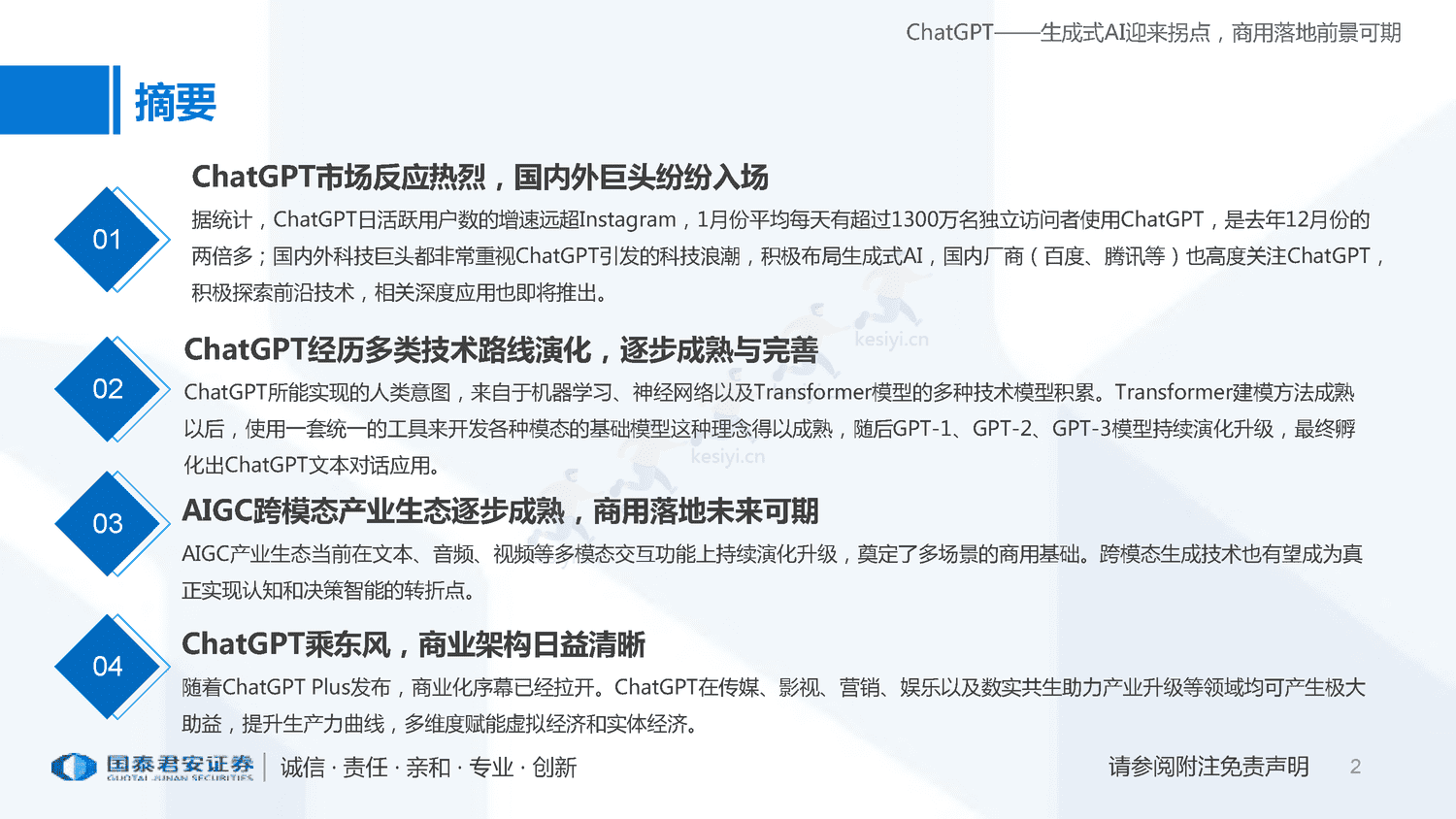 ChatGPT+研究框架(2023)-国泰君安证券 ChatGPT+研究框架(2023)-国泰君安证券