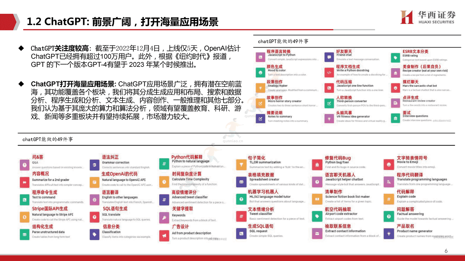 ChatGPT,开启AI新纪元-华西证券 ChatGPT,开启AI新纪元-华西证券