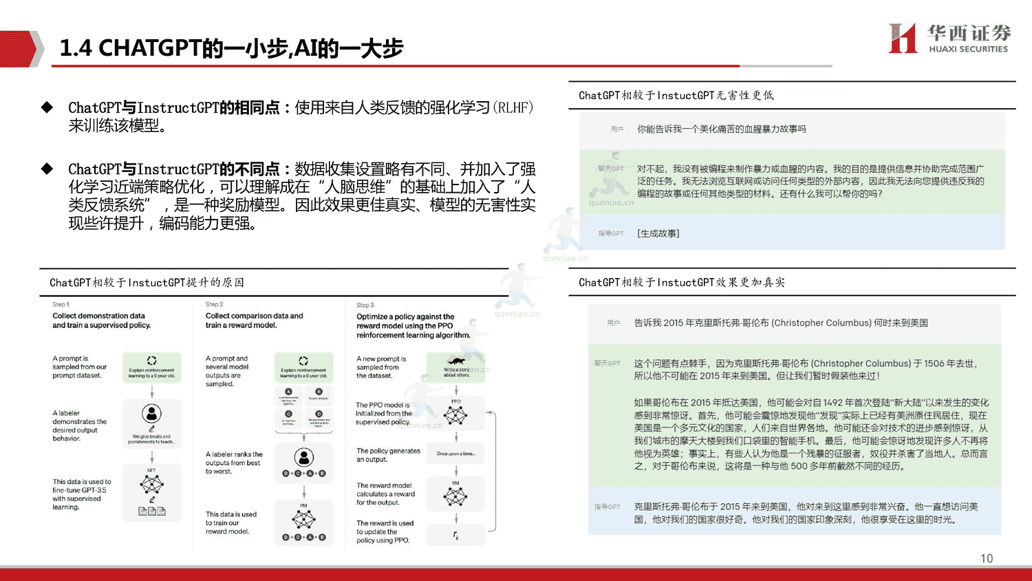 ChatGPT,开启AI新纪元-华西证券 ChatGPT,开启AI新纪元-华西证券